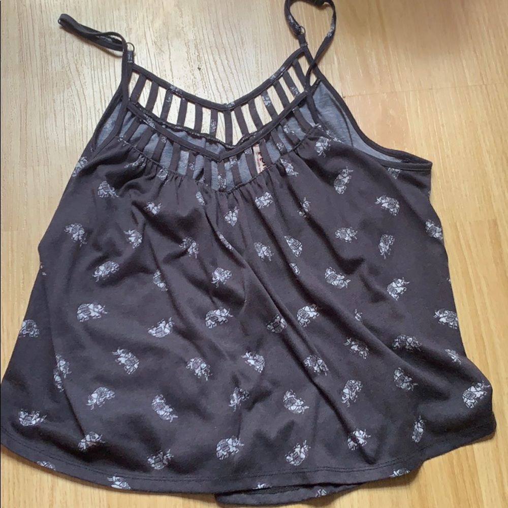 Caged crop top!